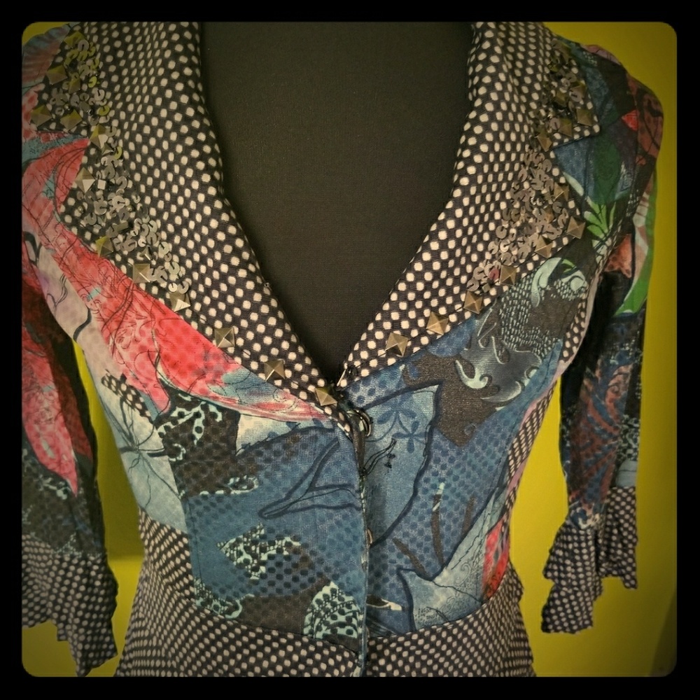 Beautiful vintage alberto makali jacket